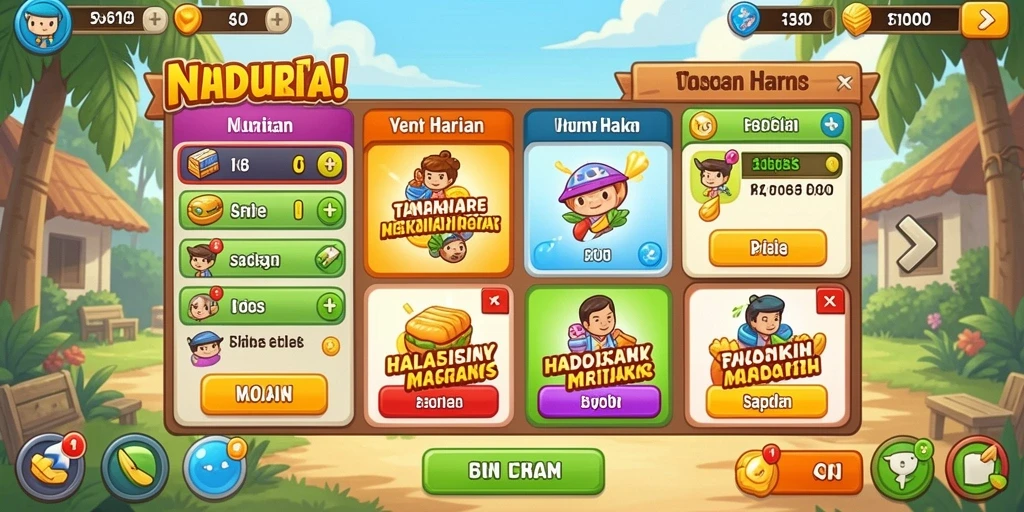 rpwin1 - Karakter unik yang dapat dipilih sesuai gaya bermain.